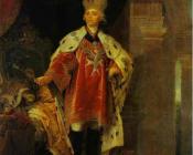 弗拉基米尔 波罗维科夫斯基 : Portrait of Paul I, Emperor of Russia